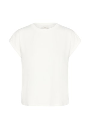 Kaffe KAMIRANDA T - Tricou basic - chalk cc