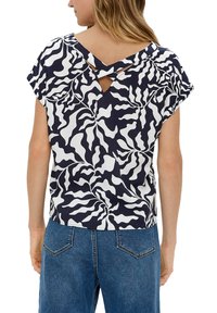 s.Oliver MIT V-AUSSCHNITT - Blouse - navy
