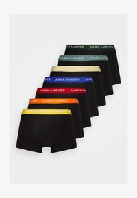 JACK AND JONES Heren Hugh Trunks Seven Pack Boxershort Zwart JACK AND JONES Heren Hugh Trunks Seven Pack Boxershort Zwart