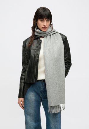 JACKET - Bőrdzseki - worn black