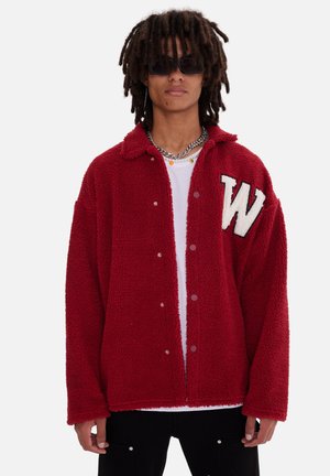 OH TEDDYW - Fleece jacket - dunkelrot
