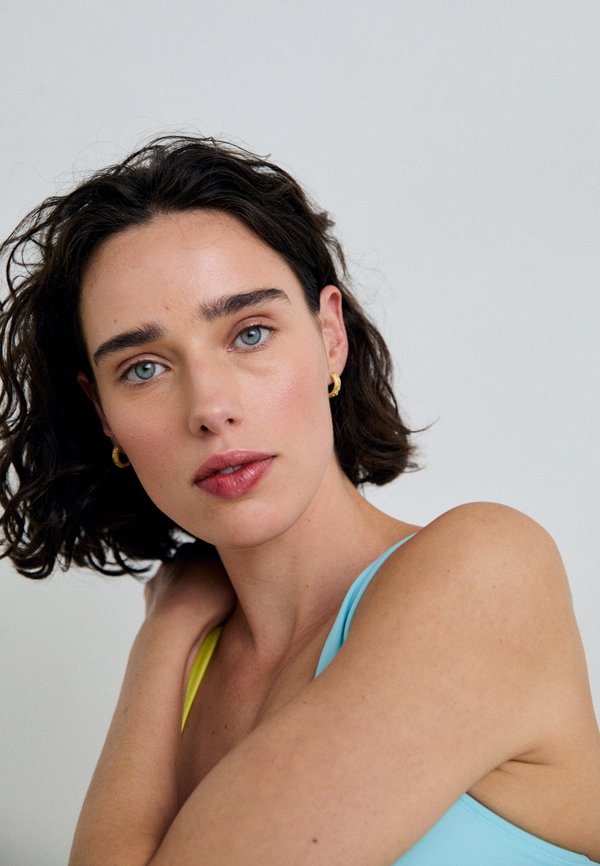 SWIM WOMEN PLUNGE  - Bikini top - mint combo4