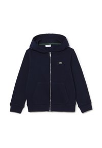 Lacoste UNISEX - Mikina na zip - bleu marine