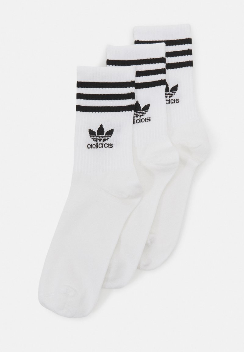 adidas Originals - CREW SOCK UNISEX 3 PACK - Socken - white, Vergrößern