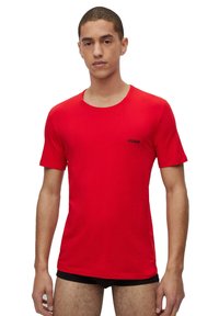 HUGO TRIPLET 3 PACK - Tílko - black