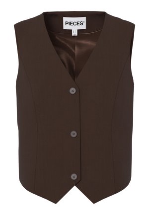 Pieces, PCBOSELLA - Veste sans manches - hot fudge
