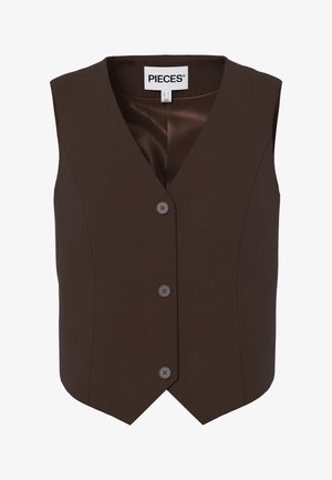 Pieces, PCBOSELLA - Chaleco - hot fudge