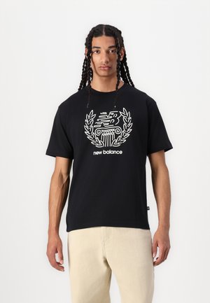 NEW BALANCE X DEBUT SCULPTURE T-SHIRT - T-shirt con stampa - black