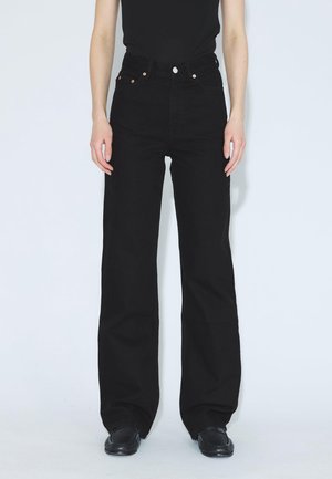 ECHO - Straight leg jeans - black