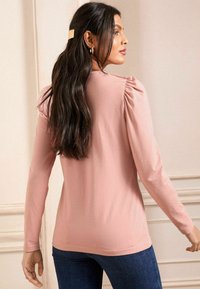 Love & Roses REGULAR FIT - SCALLOP NECK LONG SLEEVE  - Majica z dolgimi rokavi - blush pink