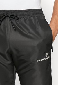 Sergio Tacchini PLUG IN TRACKSUIT - Melegítő - black/vanilla ice/spun sugar
