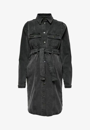 ONLY MATERNITY, Robe en jean - black denim