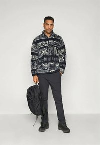 Columbia RUGGED RIDGE™ HIGH HALF ZIP - Fliisdžemper - black