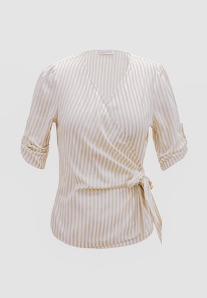 Anna Field, Blouse - khaki/white