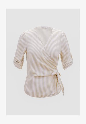 Anna Field, Blouse - khaki/white