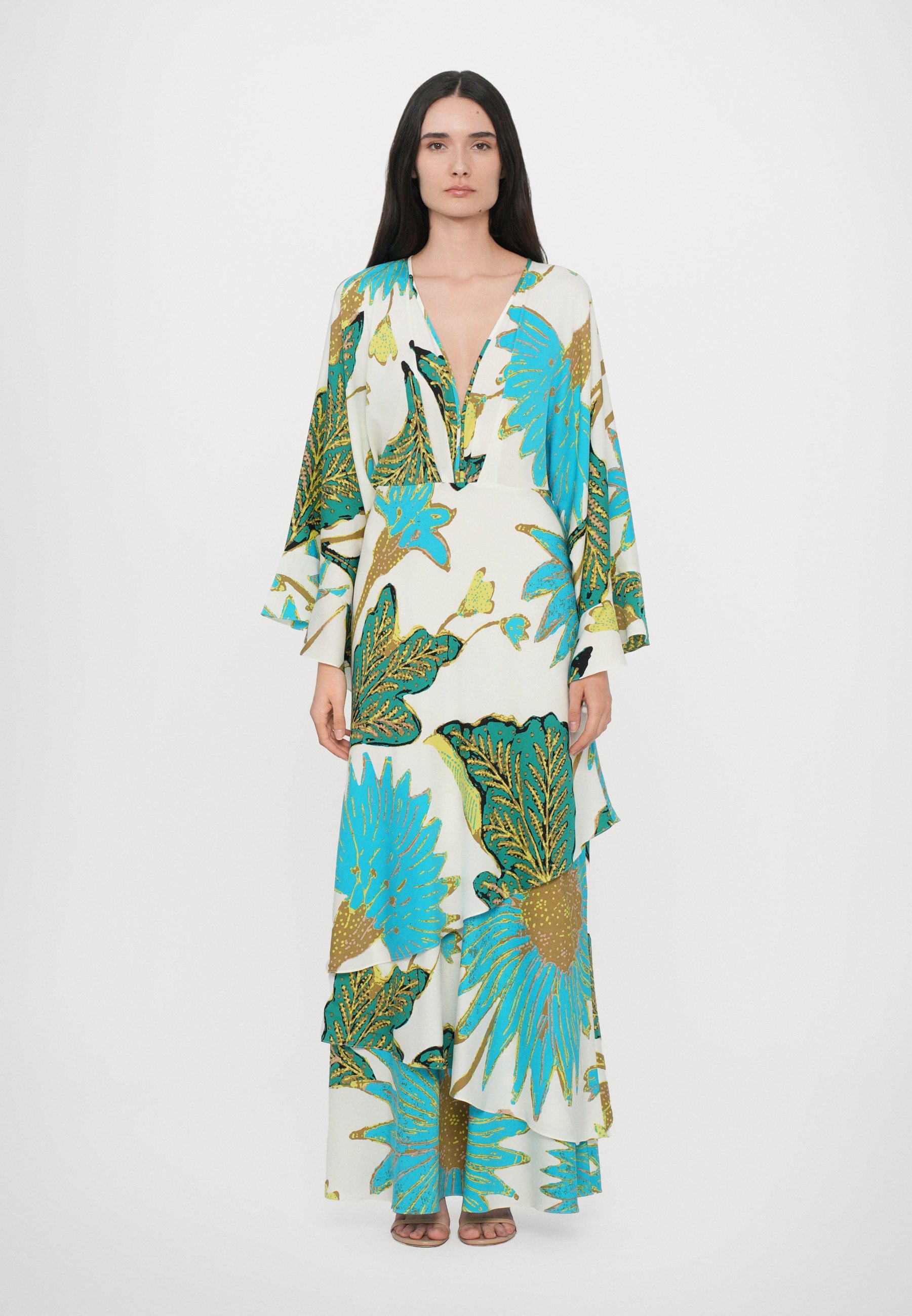 army green short dress Handmade Batik Frock with Natural Dye – Potli Ball Neck Design Green C –  Bhavana Handlooms