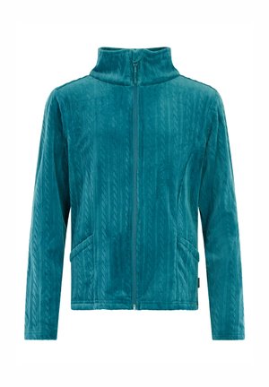 EILEEN - Fleecejas - rainstorm blue