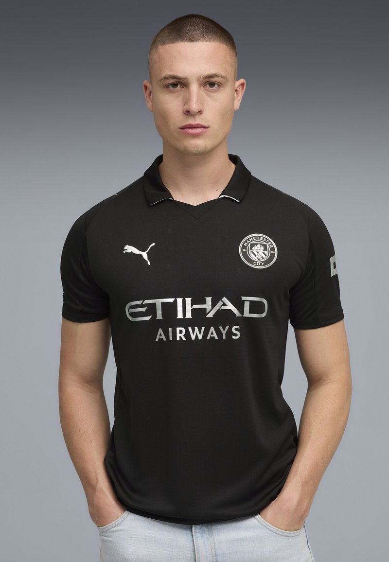 MCFC AWAY REPLICA - Sportovní tričko - puma black