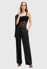 AllSaints LACEY  - Stoffhose - black
