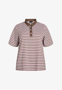 Vald, fossil b pink button