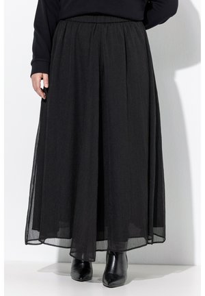 LAYERED  - Maxi sukně - black