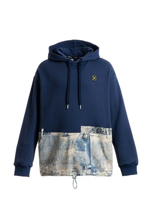 Jersey con capucha - denim