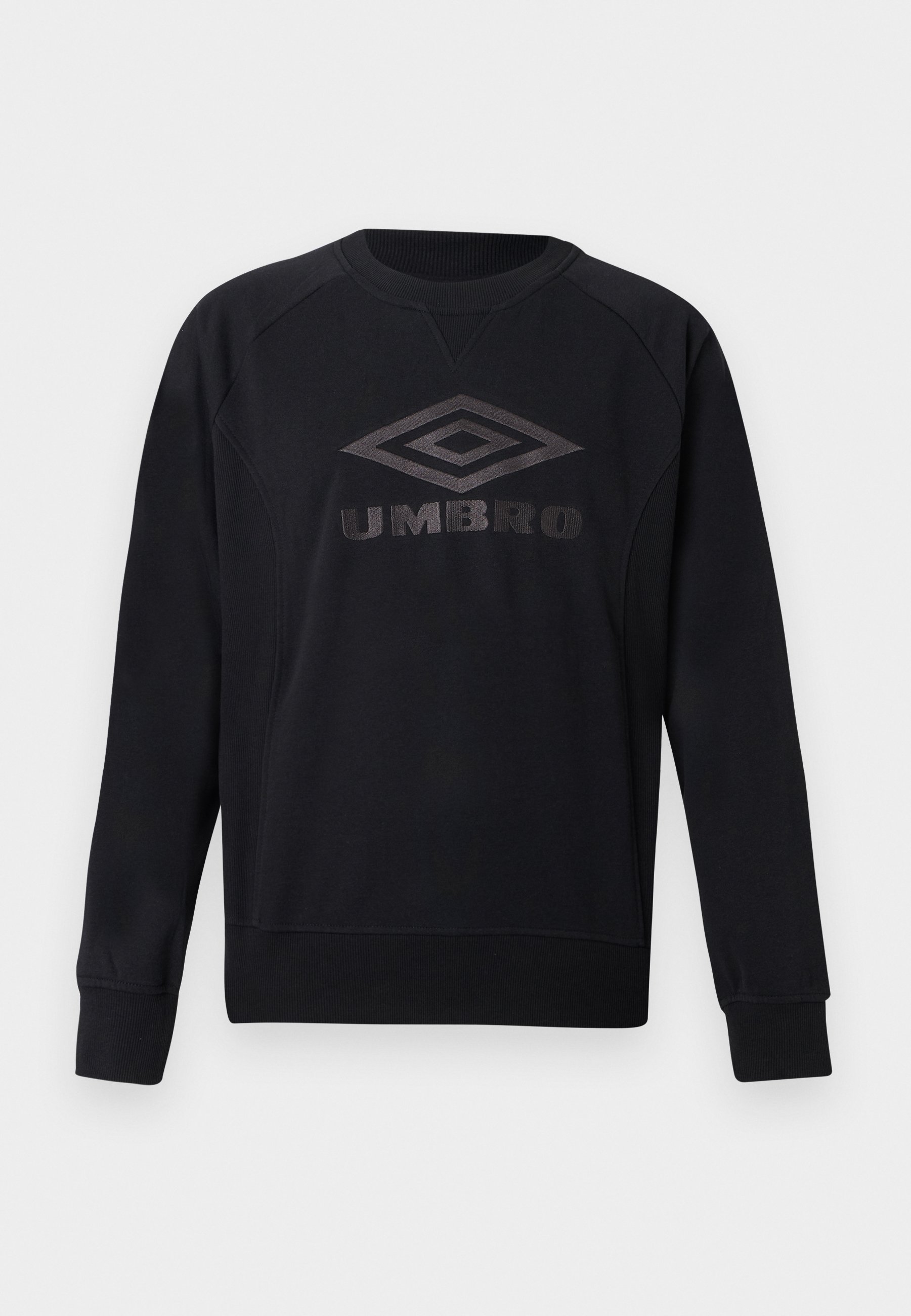 Umbro ICONIC UNISEX - Sweatshirt - black/volcanic ash/black - Zalando