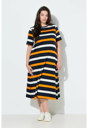 STRIPED SHORT SLEEVE  - Jerseykjole - marine