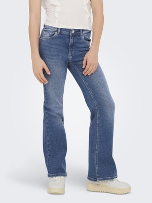 ONLY GIRLS KOGJUICY LIFE - Tiesaus kirpimo džinsai - medium blue denim