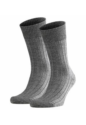 2ER PACK - Socken - grau