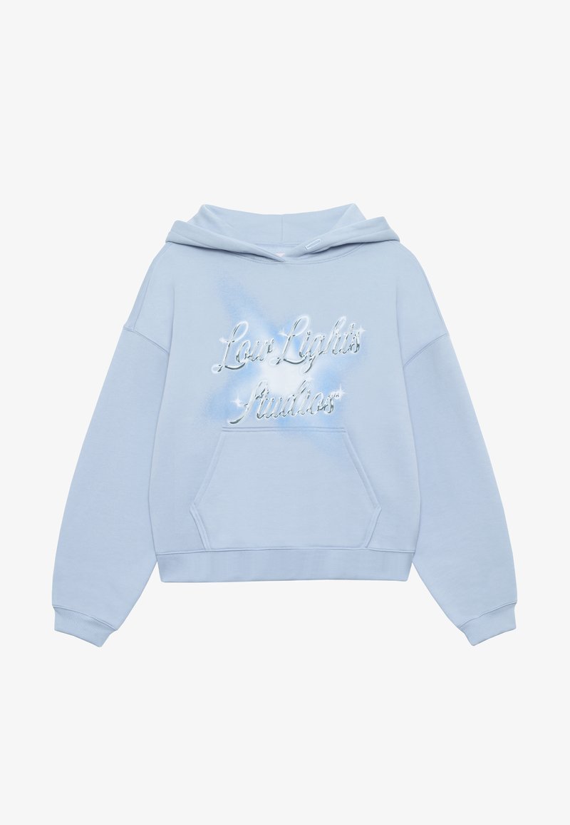 LOW LIGHTS STUDIOS® CHROMATIC HOODIE - Mikina - sky blue