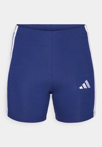 Leggings - dark blue/white