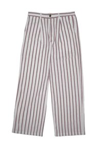 STRIPED  - Bukse - red cream