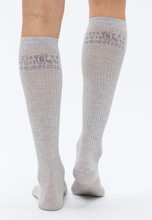 BOOTLEG - Κάλτσες μέχρι το γόνατο - light grey