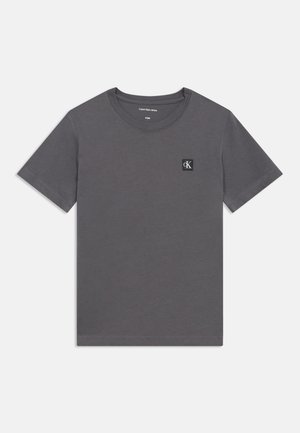 MONO MINI BADGE UNISEX - T-shirt basique - coal