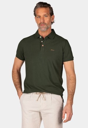 PETER MIDNIGHT - Polo shirt - donkergroen,groen