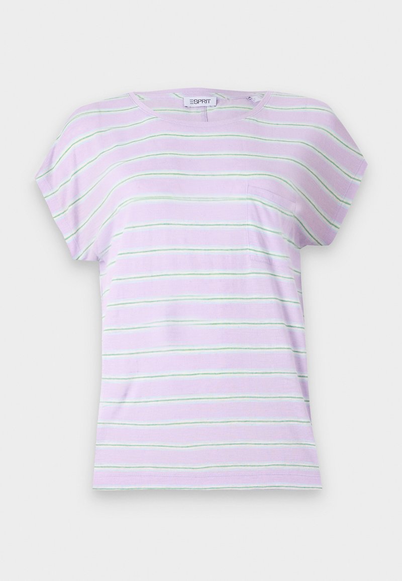 Esprit T-shirt print lila Esprit T-shirt print lila