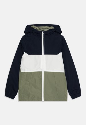 JJCLIMB HOOD - Lagana jakna - navy blazer