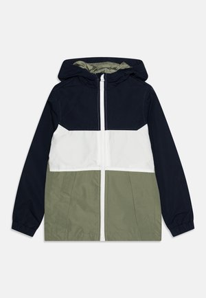 JJCLIMB HOOD - Allvädersjacka - navy blazer