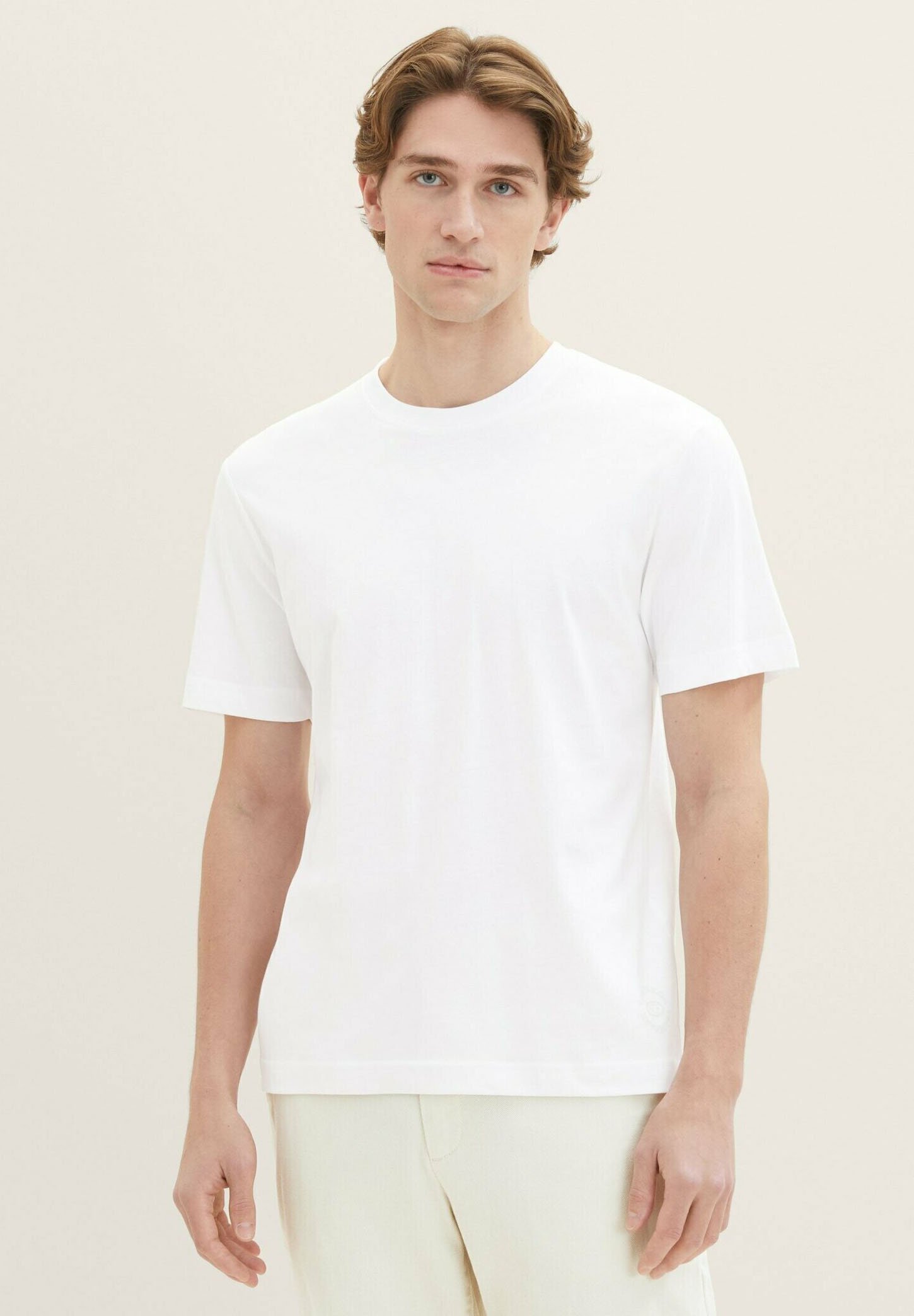 TOM TAILOR Camicetta - off white/navy/avorio