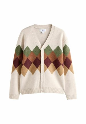 Strickjacke - oatmeal multi