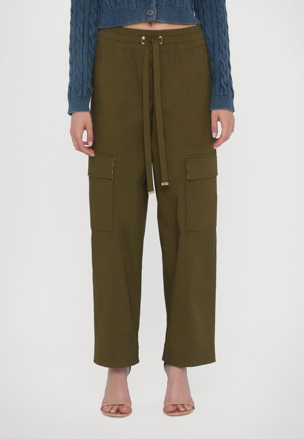 TALIA PANTS - Cargo trousers - olive