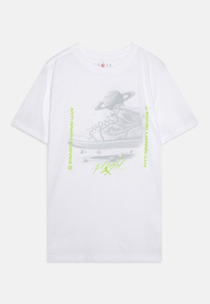 ANTI GRAVITY TEE - T-shirt imprimé - white
