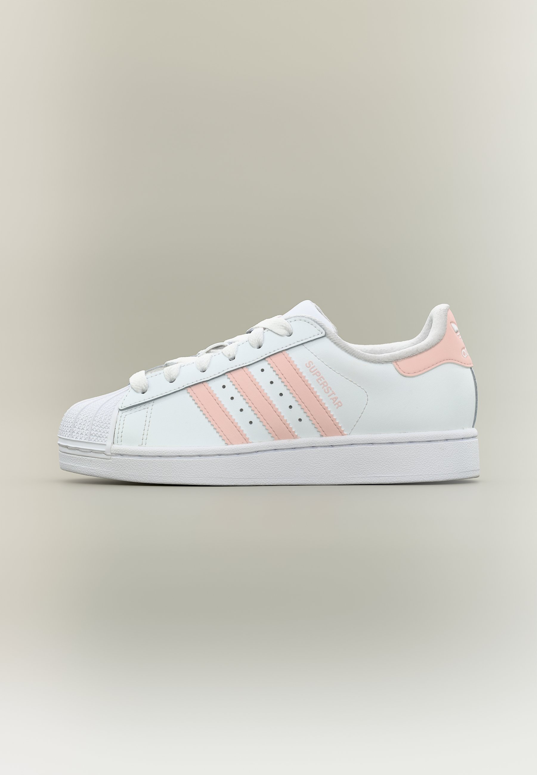 adidas Originals SUPERSTAR II UNISEX - Zapatillas - footwear white/sandy  pink/blanco - Zalando.es