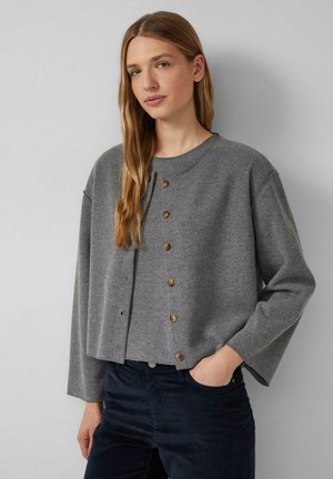 Strickjacke - graphit