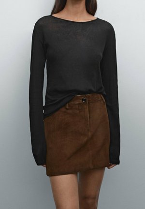 T-shirt à manches longues - black