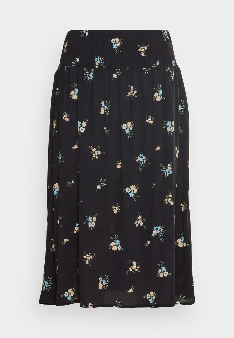 Pieces A-lijn rok zwart