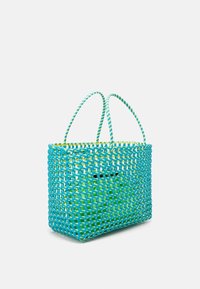 MSGM Shopping bag - turquoise