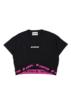 T-shirt con stampa - nero