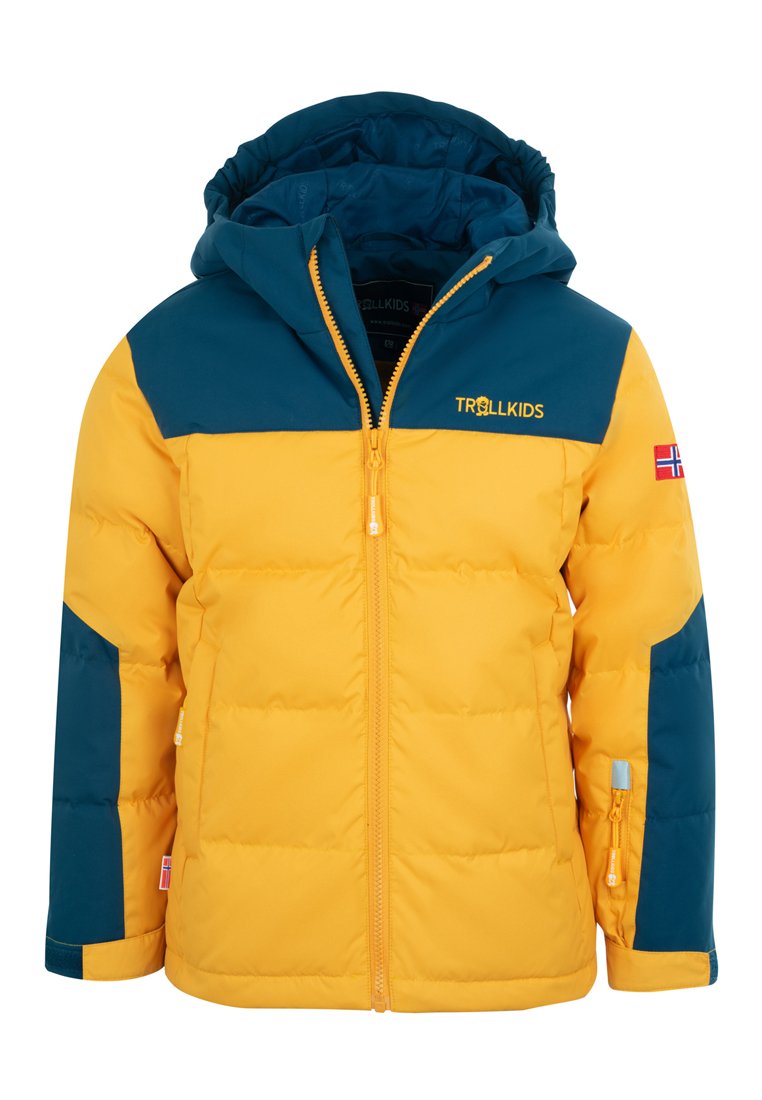 Trollkids Kinder Winterjacke Narvik, Mediumblau/Marine, im Sale